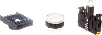Picture of Spamel Lampka sygnalizacyjna 22mm biaa 230V AC (ST22-LB-230-LED\AC)