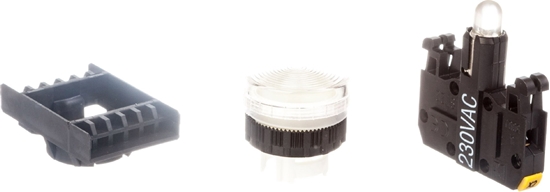 Picture of Spamel Lampka sygnalizacyjna 22mm biaa 230V AC (ST22-LB-230-LED\AC)
