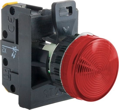 Picture of Spamel Lampka sygnalizacyjna 22mm czerwona (ST22-LC-230-LEDAC)