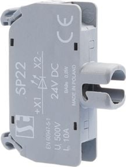 Picture of Spamel Oprawka lampki arówka BA9s 230V AC bez lampki (SP22-1435\R02)