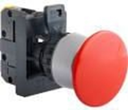 Picture of Spamel Przycisk grzybkowy czerwony 1R 22mm (ST22-DC-01)