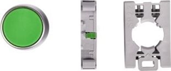 Picture of Spamel Przycisk sterowniczy 22mm zielony z samopowrotem 1Z (SP22-KZ-10)