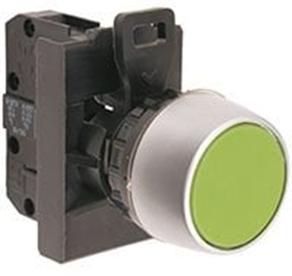 Изображение Spamel Przycisk sterowniczy kryty 1NO zielony ST22-KZ-10