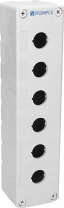 Изображение Spamel SP22K6P - Kaseta sterownicza 6-otworowa