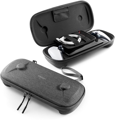 Picture of SPIGEN KLASDEN POUCH SONY PLAYSTATION PORTAL REMOTE CHARCOAL GREY