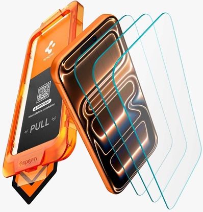 Picture of Spigen Szko hartowane ALM GLAS.TR SLIM 3-PACK IPHONE 17 PRO CLEAR