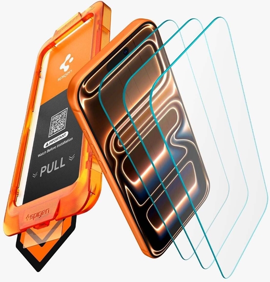 Picture of Spigen Szko hartowane ALM GLAS.TR SLIM 3-PACK IPHONE 17 PRO CLEAR