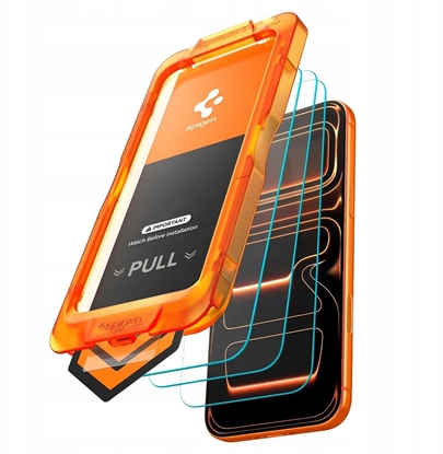 Picture of Spigen Szko hartowane ALM GLAS.TR SLIM 3-PACK IPHONE 17 PRO MAX CLEAR