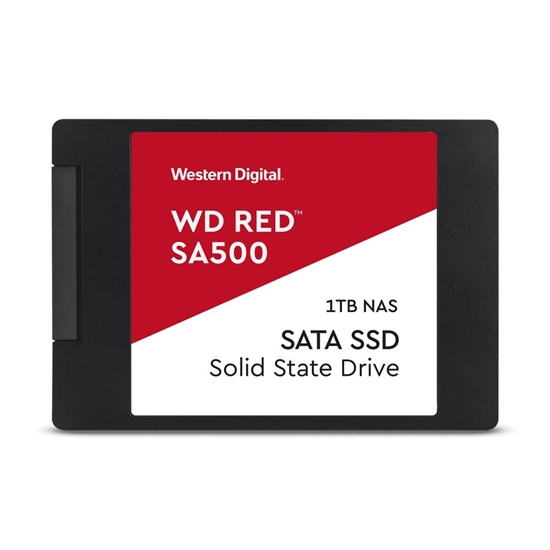 Изображение SSD|SANDISK|Red SA500|POWERED BY SANDISK|1000 GB|Serial ATA III|Write speed 560 MB/s|Read speed 530 MB/s|2.5"|600xTBW rating|MTBF 1750000 h|WDS100T1R0A