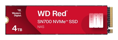 Изображение SSD|SANDISK|5100xTBW rating|MTBF 1750000 h|Read speed 3400 MB/s|Write speed 3100 MB/s|NVMe Yes|PCI Express 3.0|M.2|4000 GB|POWERED BY SANDISK|Red SN700|WDS400T1R0C