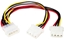 Изображение StarTech Molex - Molex x2, 0.23m, Wielokolorowy (PYO2L)