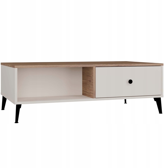 Picture of Stolik Kawowy awa POINT 2S 110 Kaszmir Be Db Castello 2 Szuflady Do Salonu