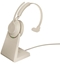 Attēls no Suchawki Jabra Suchawki nauszne bezprzewodowe Evolve2 65 UC Mono Link380a beige + stand