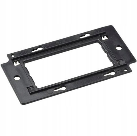 Picture of Support 2M czteromoduowy 138x71x11,7mm czarny JL-04-S2M-1