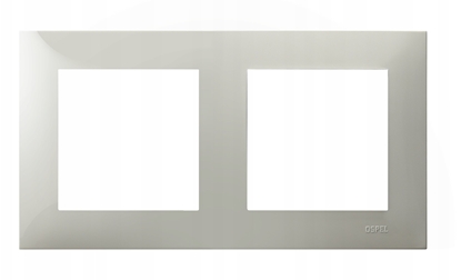 Picture of SZAFIR Ramka podwójna kaszmirowy be R-2Z/83