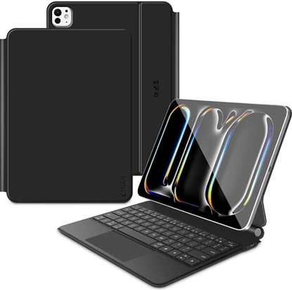 Picture of TECH-PROTECT SMARTCASE MAGNETIC + KEYBOARD IPAD PRO 13 7 / 8 2024-2025 BLACK