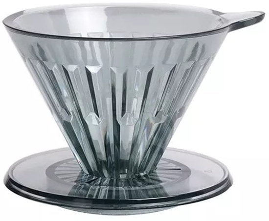 Picture of Timemore Plastikowy dripper Crystal Eye 01 Transparent Black