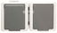 Picture of Timex JANTAR Gniazdo podwójne z/u IP44 z klapk szare (GNt-6J)