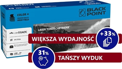 Изображение Toner Black Point LCBPH531ACFC Cyan Zamiennik 205A (BLHCF531AC)