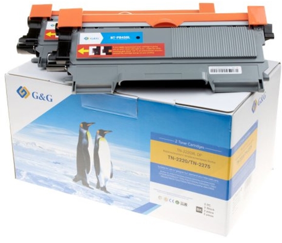 Picture of Toner G&G XL-Toner Zestaw 2 szt. Brother TN-2220/2010