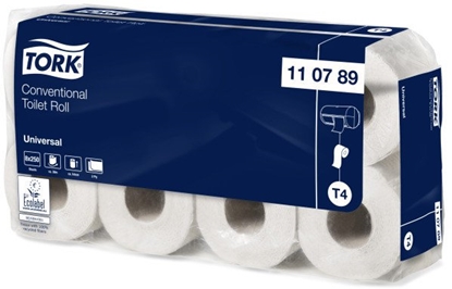 Picture of Tork - Papier toaletowy w rolkach, Universal - Biay