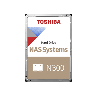 Attēls no Toshiba Hard Drive | N300 NAS | 7200 RPM | 6000 GB | 512 MB