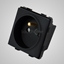 Picture of Touchme Gniazdo z/u moduowe, czarne (TM625B)