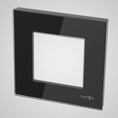 Attēls no Touchme Ramka pojedyncza szklana czarna (TM728B)