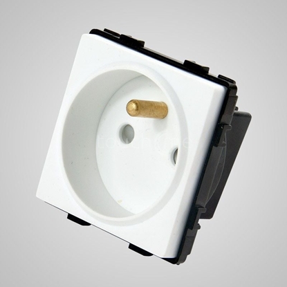 Изображение Touchme TouchMe Gniazdo z/u moduowe, biae (TM625W)