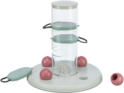 Attēls no Trixie Cat Activity Gambling Tower, edukacyjna zabawka, dla kota, plastik, 25 × 27 cm