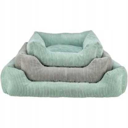 Attēls no Trixie legowisko, dla psa/kota, pluszowy sztruks, szawiowy, 60 × 50 cm