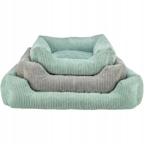 Picture of Trixie legowisko, dla psa/kota, pluszowy sztruks, szawiowy, 60 × 50 cm