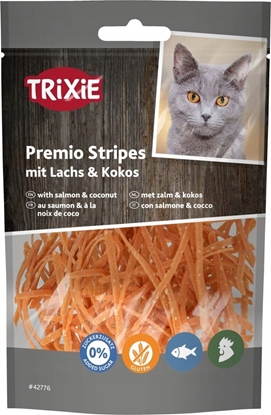 Picture of Trixie Premio Stripes smakoyk, dla kota, oso i kokos, 50g