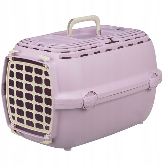 Picture of Trixie Relax 1 transporter dla psa i kota, róowy, XS: 32 × 30 × 48 cm, do 6 kg