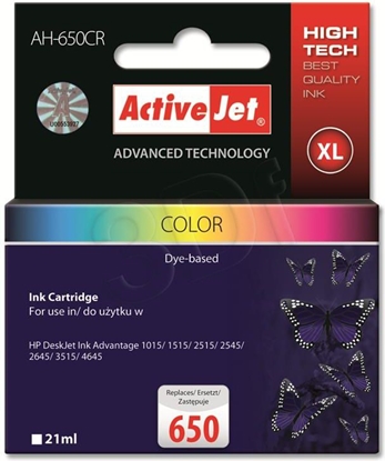 Picture of Tusz Activejet tusz AH-650CR / CZ102AE (color)