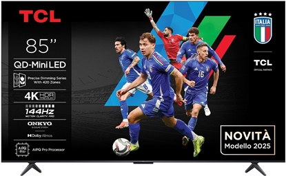 Picture of TV Set|TCL|85 "|4K Ultra HD|3840 x 2160 pixels|Flat|16:9|QD-Mini LED|85Q6C