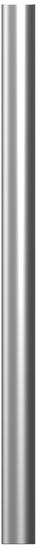 Picture of Uniwersalny element montaowy, kolumna wietlna, aluminiowy maszt Ø25mm 400mm, srebrny, Harmony XVB7, XVZ400
