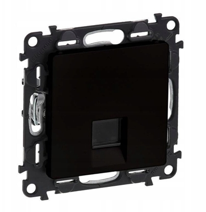 Picture of VALENA LIFE gniazdo 1 x RJ45 kat. 6a stp czarne 756348