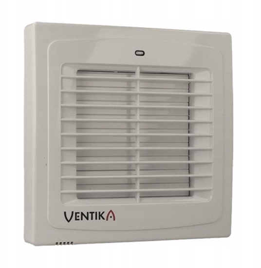 Picture of Ventika Wentylator osiowy fi100 230V 18W 98m3 34dB z automatyczn aluzj i wycznikiem czasowym MATIC D100AAWC