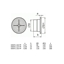 Picture of Vents Wentylator osiowy fi 125 230V 16W 185m3/h 35dB sufitowy okrgy (125PF)