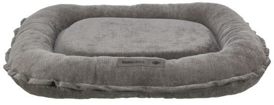 Picture of Vital Lennox, poduszka, dla psa/kota, owalna, wóczka Chenille, szara, 90 x 70 cm