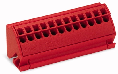 Picture of Wago Blok potencjaowy 4mm2 czerwony