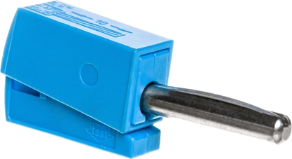 Attēls no Wago Wtyk bananowy do gniazda o rednicy 4mm niebieski (215-711)
