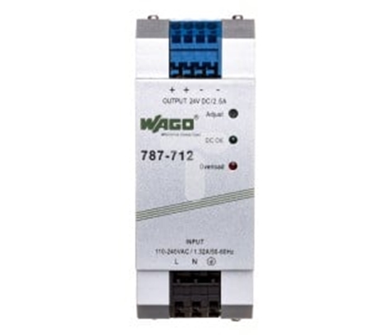 Picture of Wago Zasilacz ECO 24V DC 2,5A impulsowany po stronie pierwotnej EPISTRON