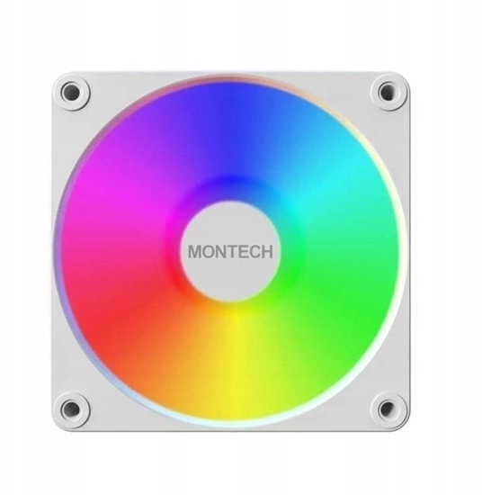 Picture of Wentylator Montech Wentylator GF120 V2 ARGB PWM White 120mm