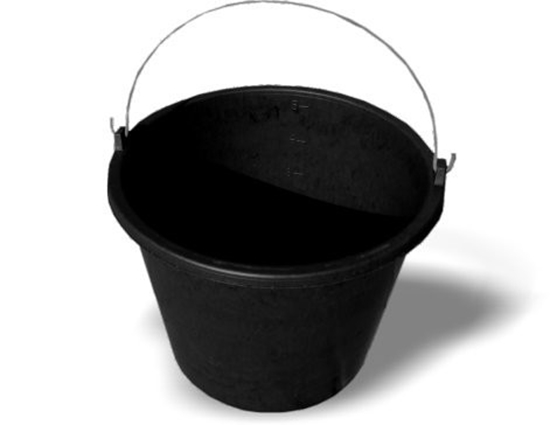 Picture of Wiadro budowlane plastikowe 5L