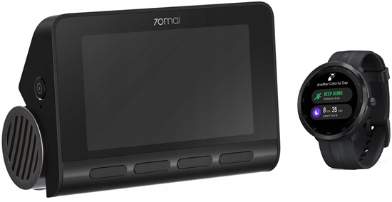 Picture of Wideorejestrator 70mai Dash Cam A800S 4K + RC06 set + Maimo Watch R Black-GPS WT2001-GPS