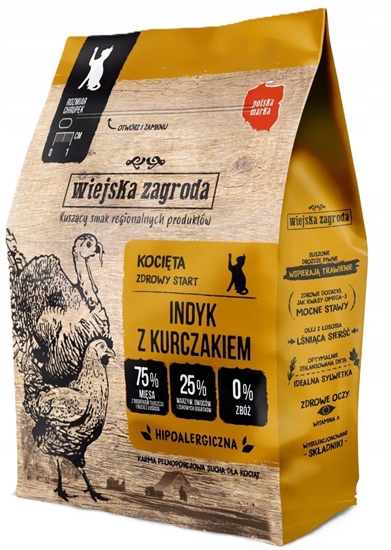 Изображение Wiejska Zagroda Indyk z kurczakiem 400g