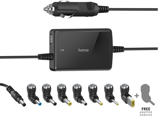 Изображение Zasilacz do laptopa Hama 70 W, 3.7 A, 19 V (002000080000)