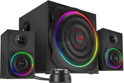Picture of Speedlink GRAVITY CARBON RGB 2.1 Subwoofer System, black